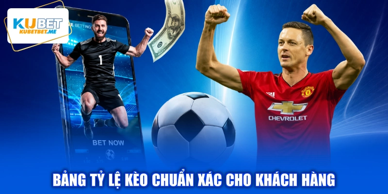 Bảng tỷ lệ kèo chuẩn xác cho khách hàng