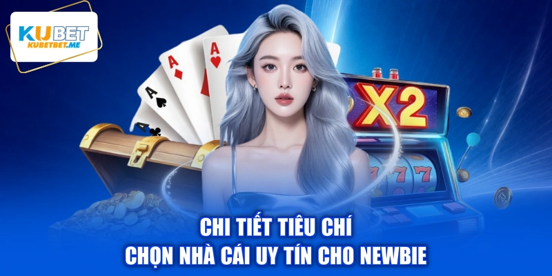 Chi tiết tiêu chí chọn nhà cái uy tín cho newbie