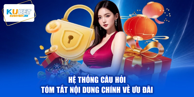 Hệ thống câu hỏi tóm tắt nội dung chính về ưu đãi