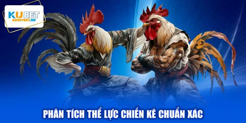 Phân tích thể lực chiến kê chuẩn xác
